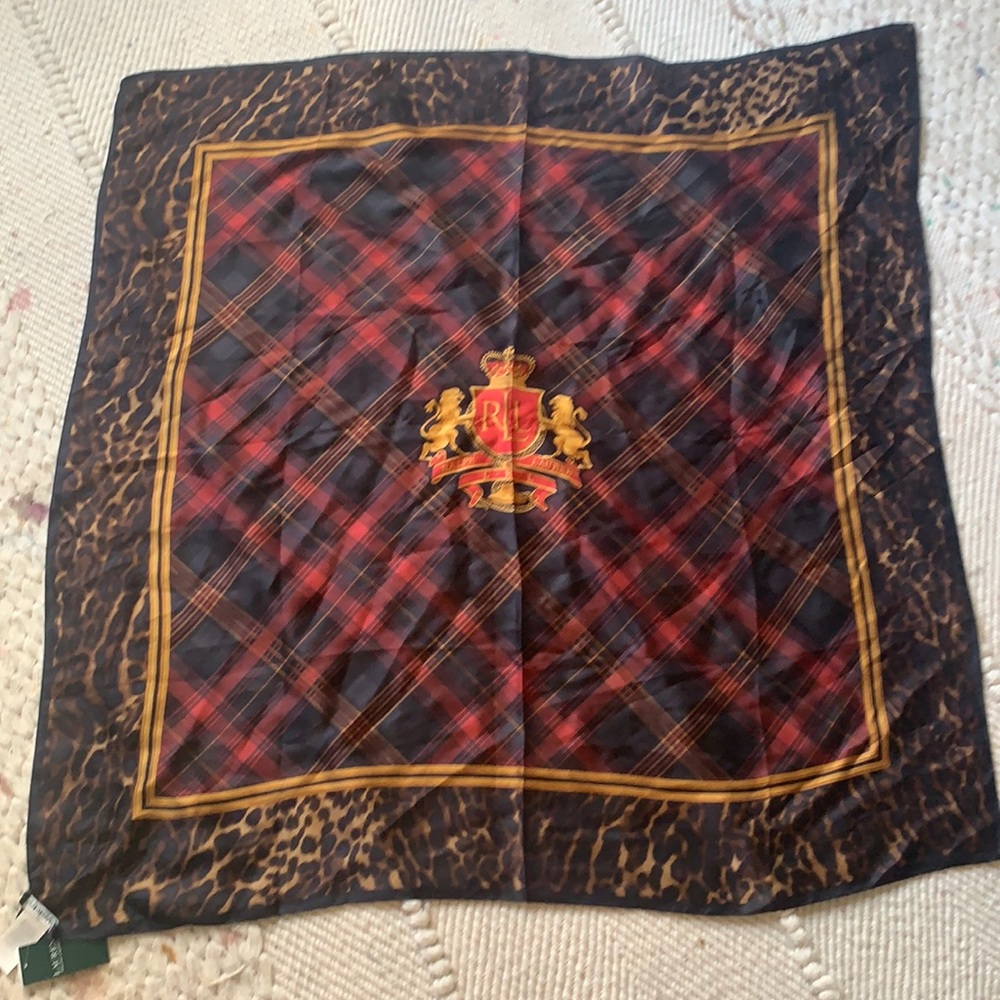 Ralph Lauren silk scarf